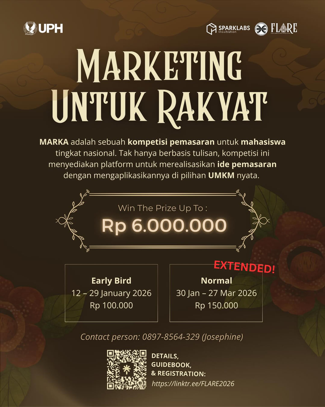 MARKETING UNTUK RAKYAT 2026 - Poster 2