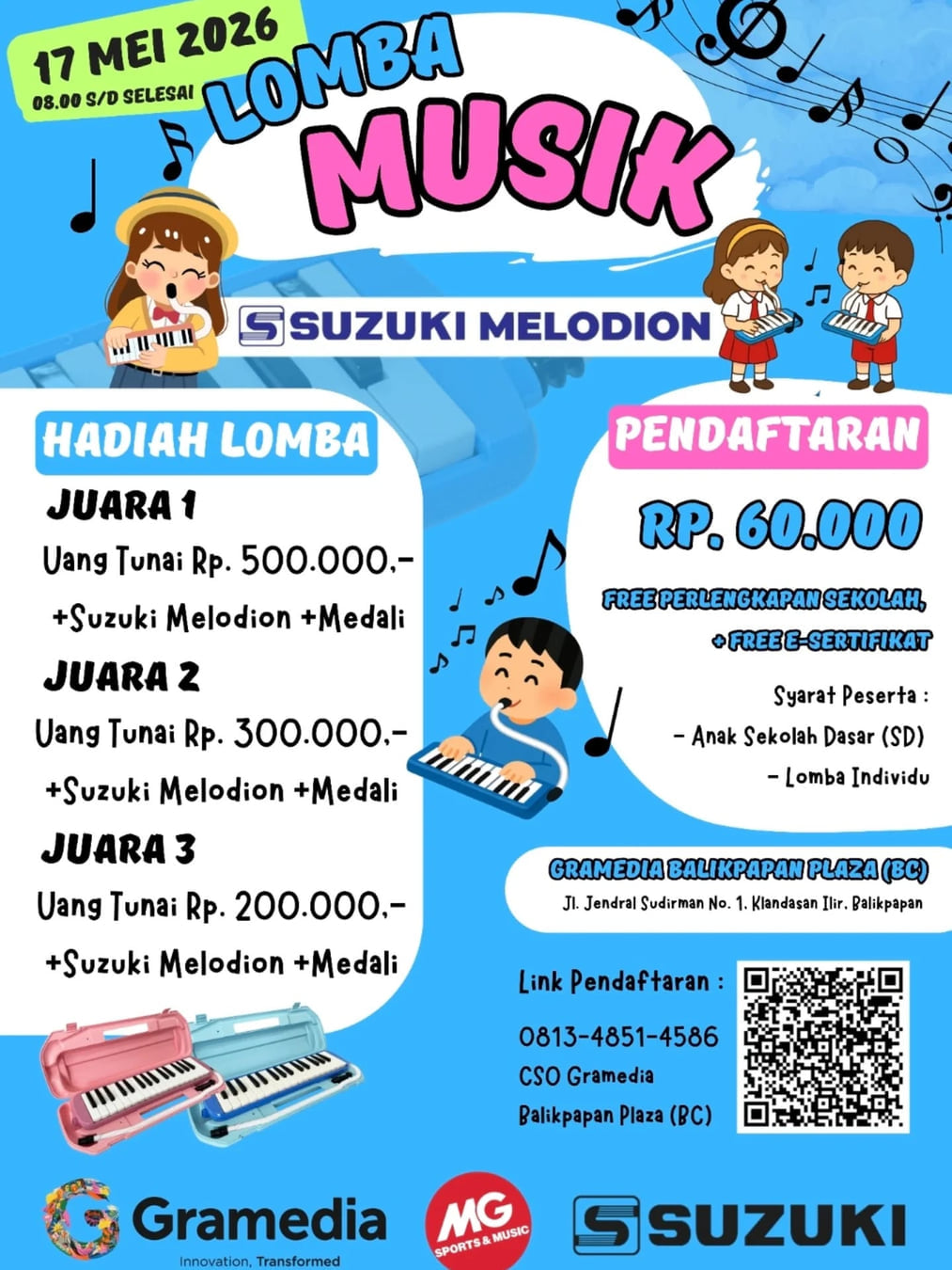 LOMBA MUSIK SUZUKI MELODION - Poster 2