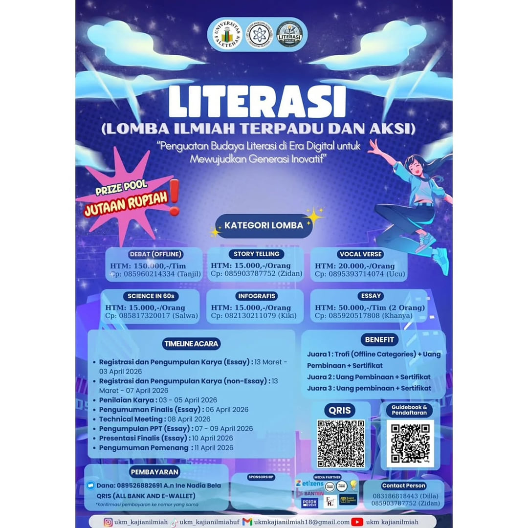 LITERASI 2026 - Poster 2