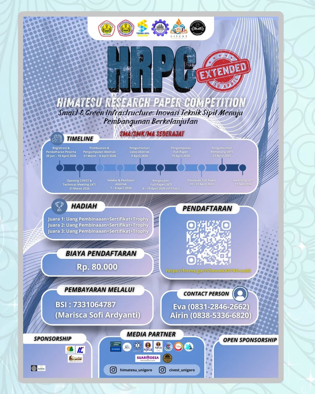 HIMATESU Research Paper Competition (HRPC) 2026 - Poster 2
