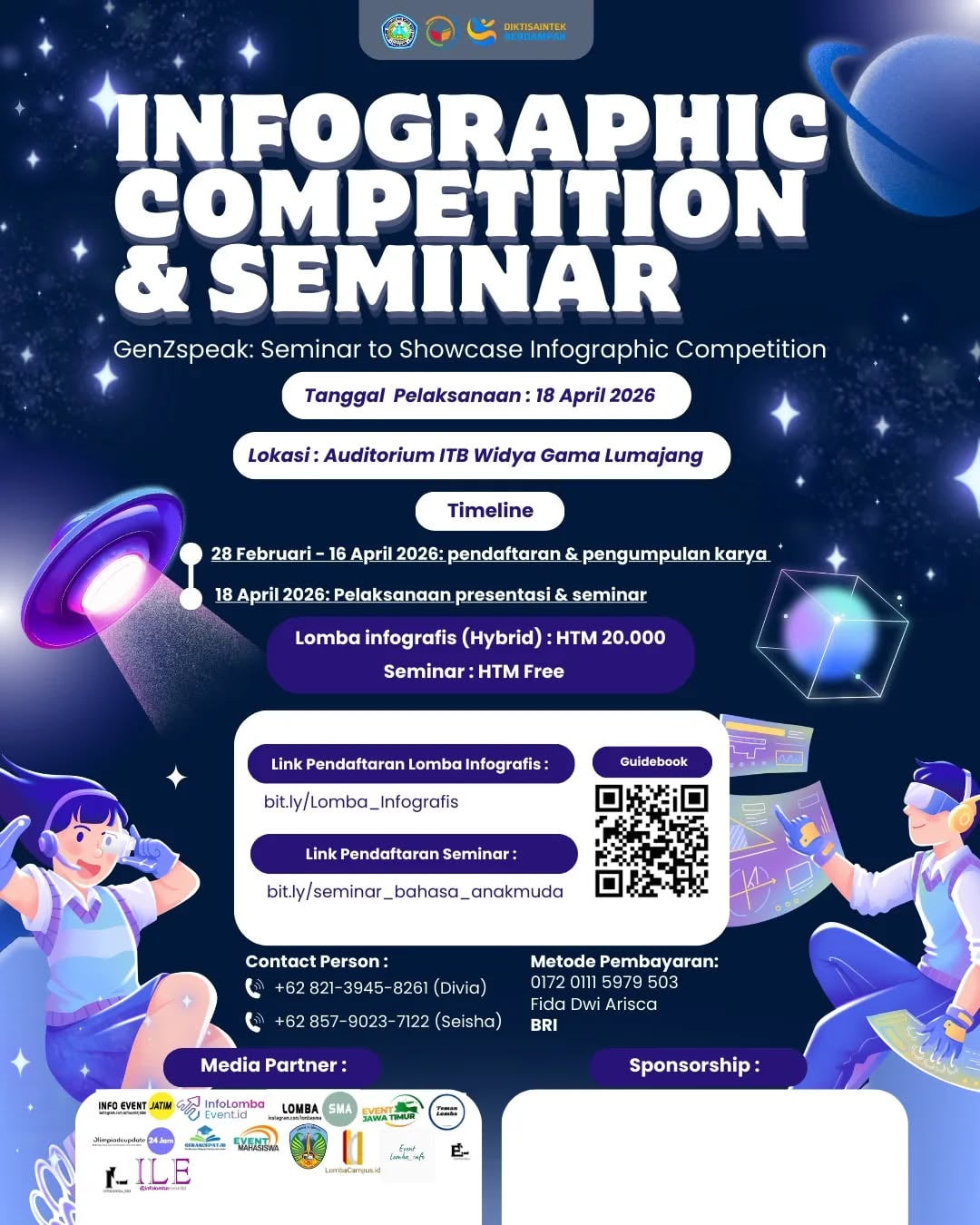 GenZspeak: Seminar to Showcase Infographic Competition - Poster 2