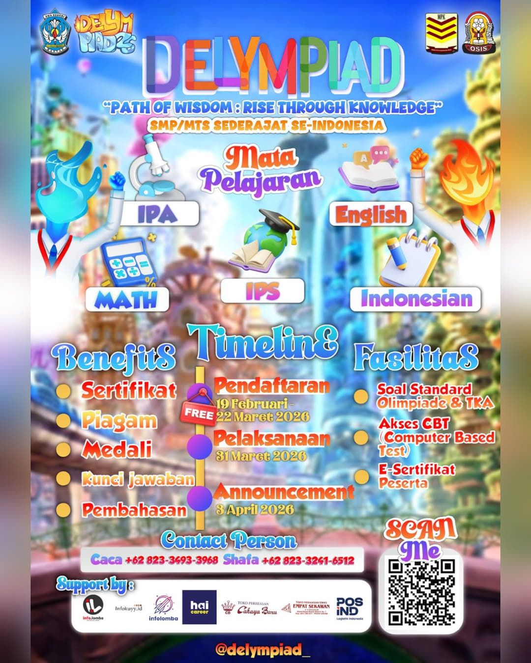 𝐃𝐞𝐥𝐲𝐦𝐩𝐢𝐚𝐝 𝟐𝟎𝟐𝟔 - Poster 2