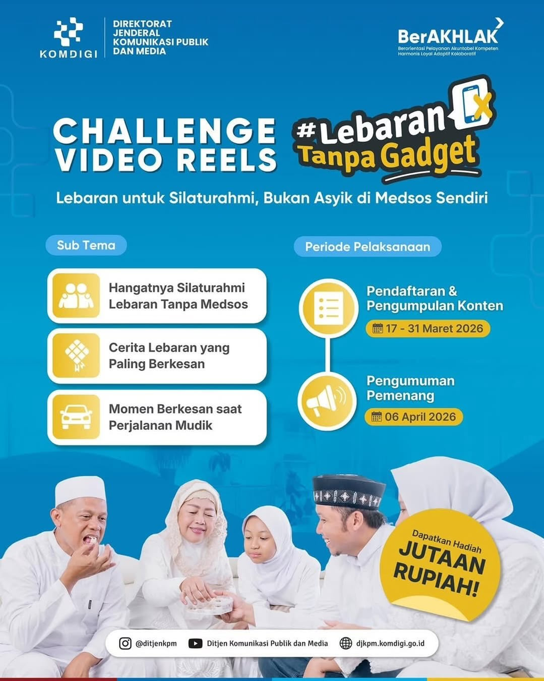 Challenge Video Reels #LebaranTanpaGadget - Poster 2
