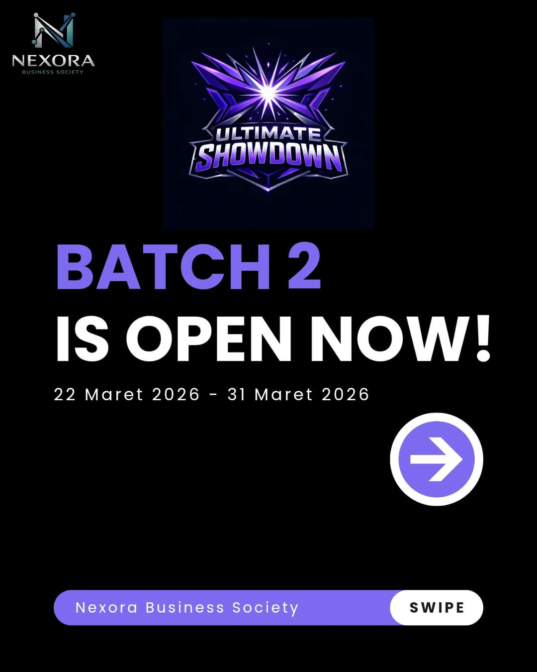 Ultimate Showdown BMC National Competition - Poster 2