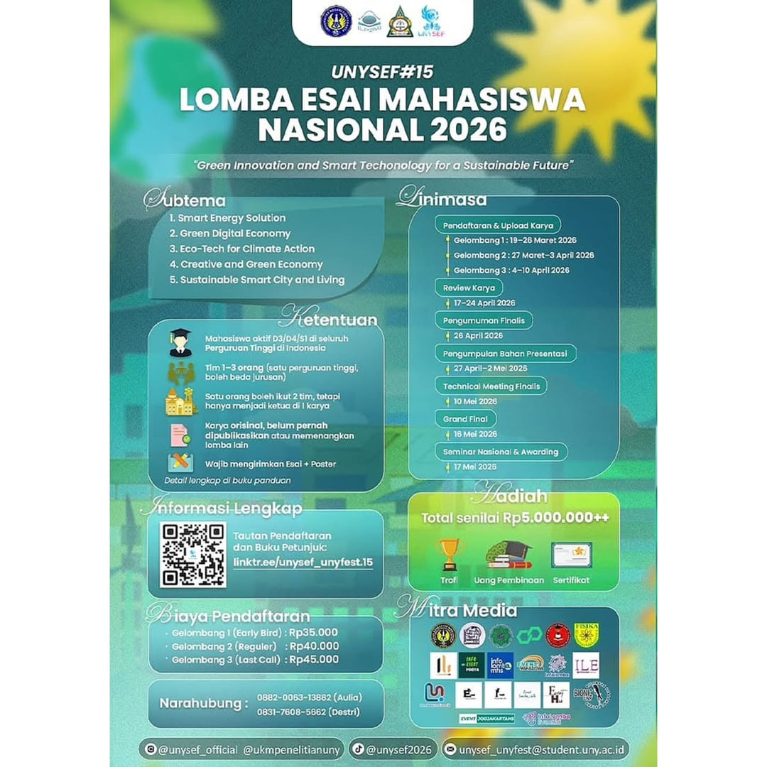 National Essay Competition UNYSEF #15 - Poster 2