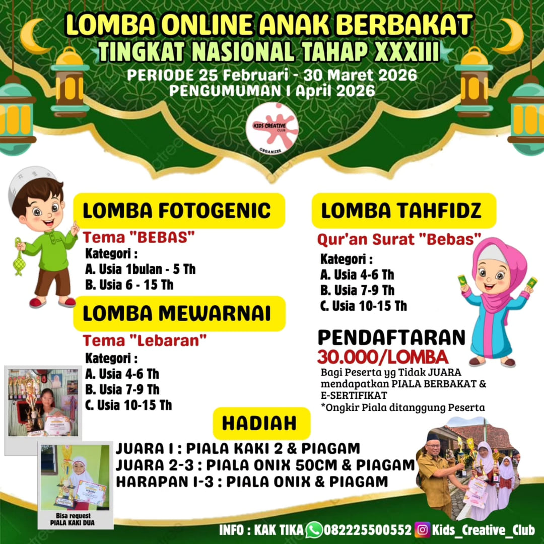 Kids Creative Event - Poster 2