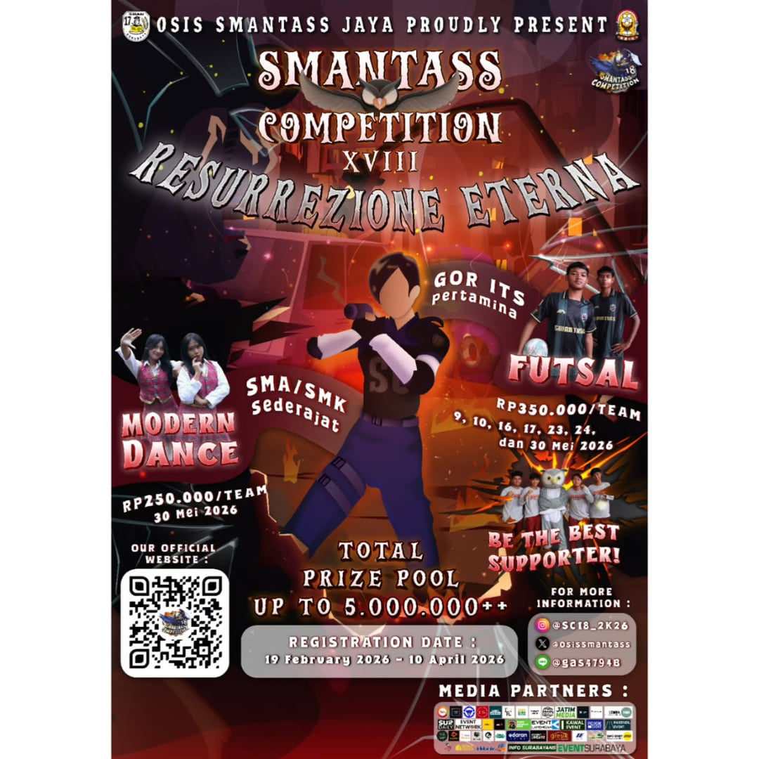 SMANTASS COMPETITION XVIII - Poster 2