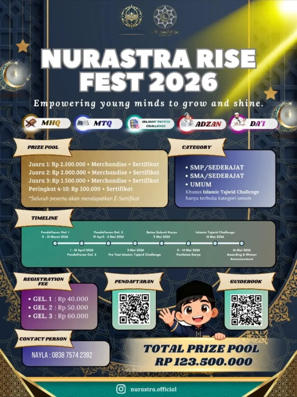 NurAstra Rise Fest 2026 - Poster 2