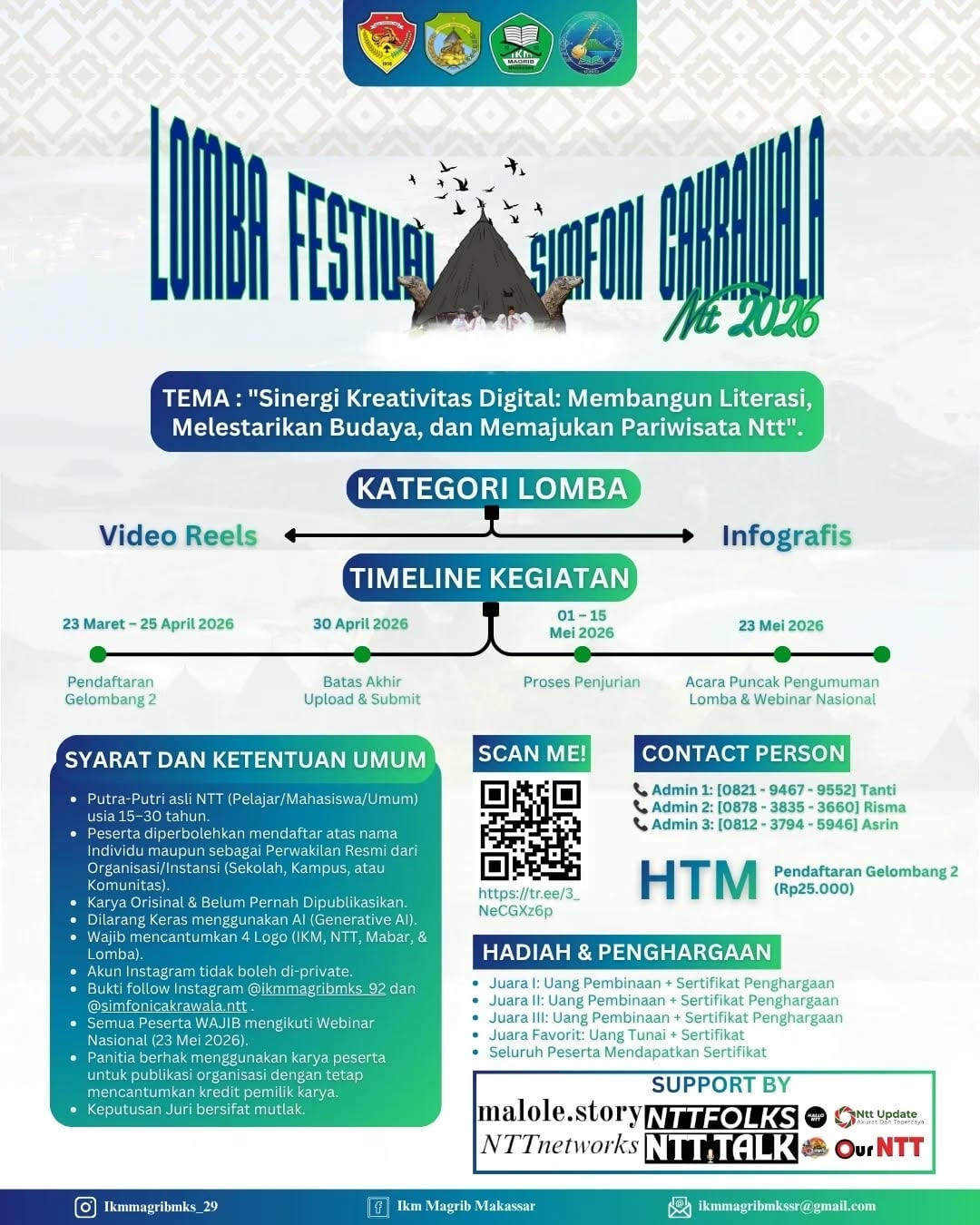 Festival Simfoni Cakrawala NTT 2026 - Poster 2