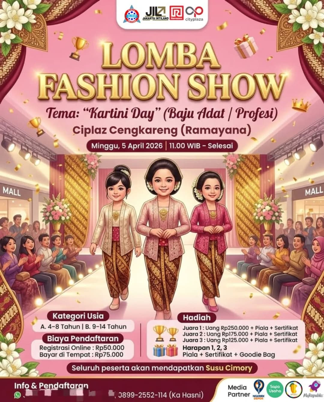 Lomba Fashion Show Anak - Poster 2