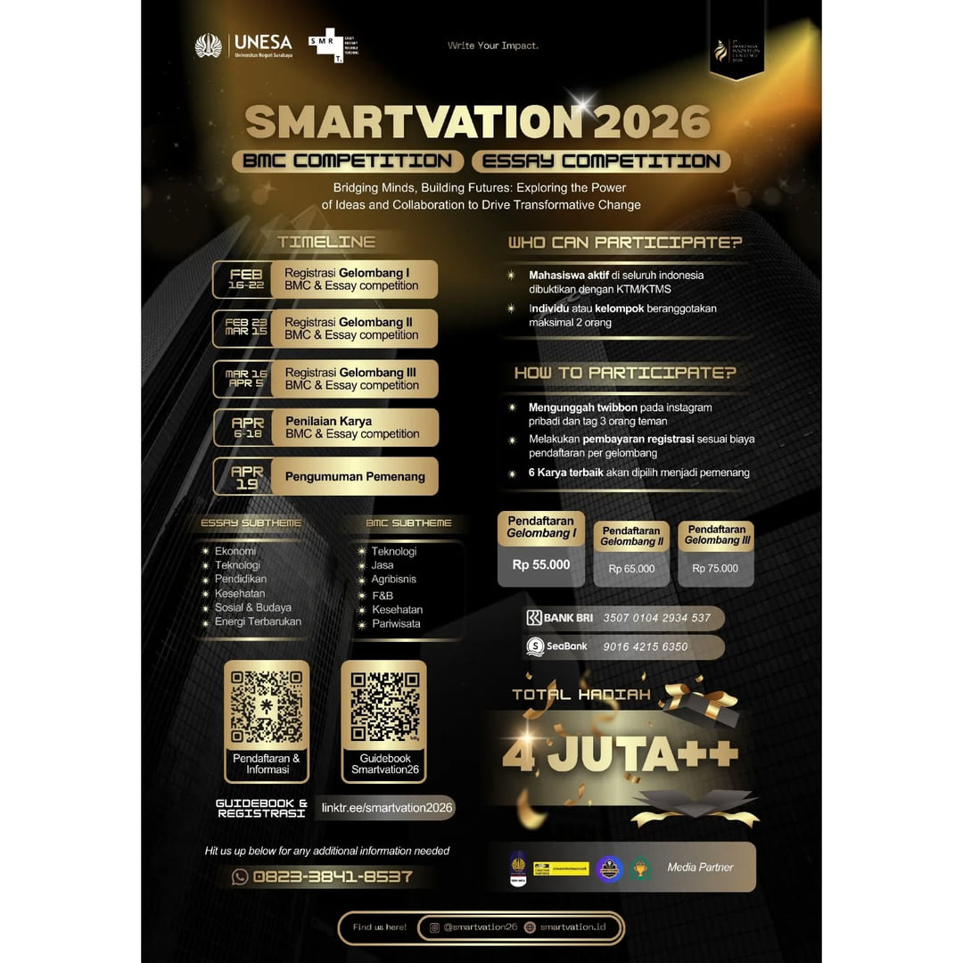 SMARTVATION 2026 - Poster 2