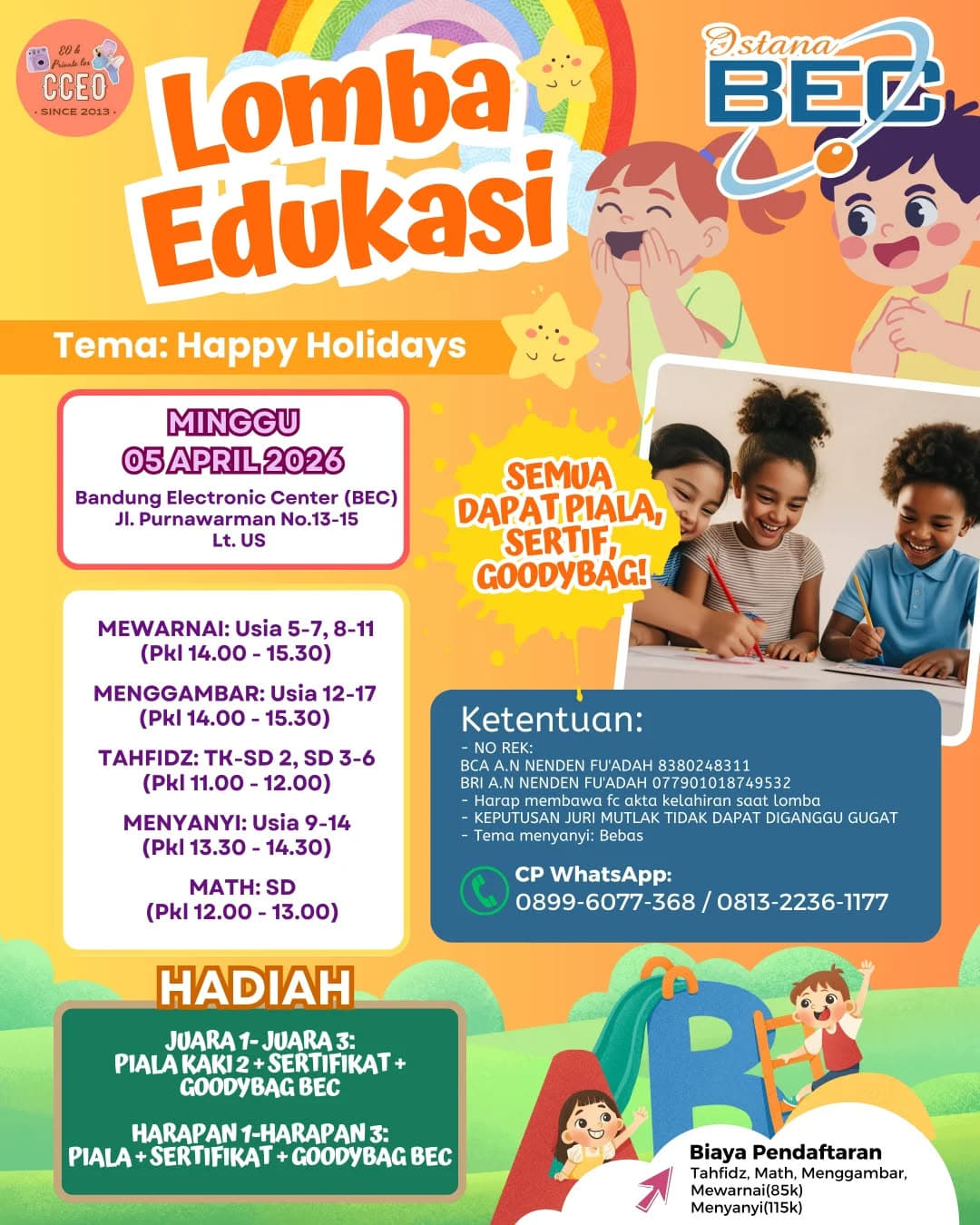 Lomba Edukasi CCEO Event - Poster 2