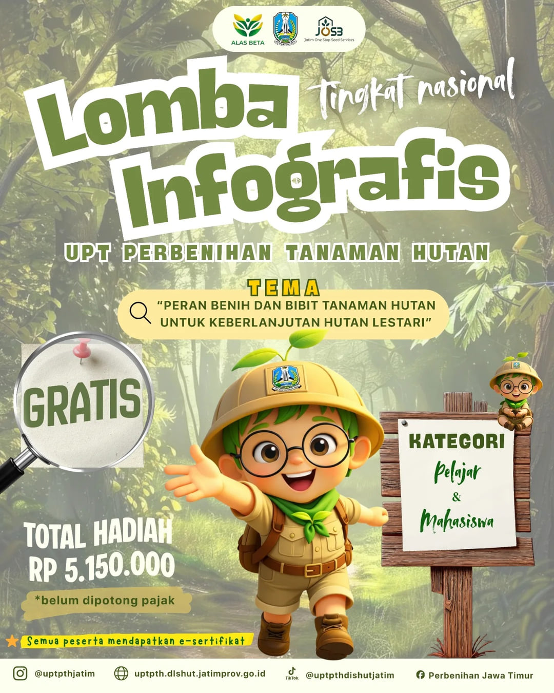 Lomba Infografis Tingkat Nasional - Poster 2