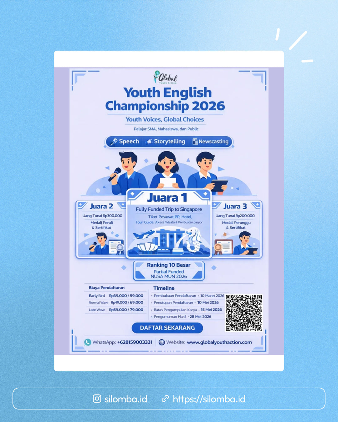 YOUTH ENGLISH CHAMPIONSHIP 2026 - Poster 1