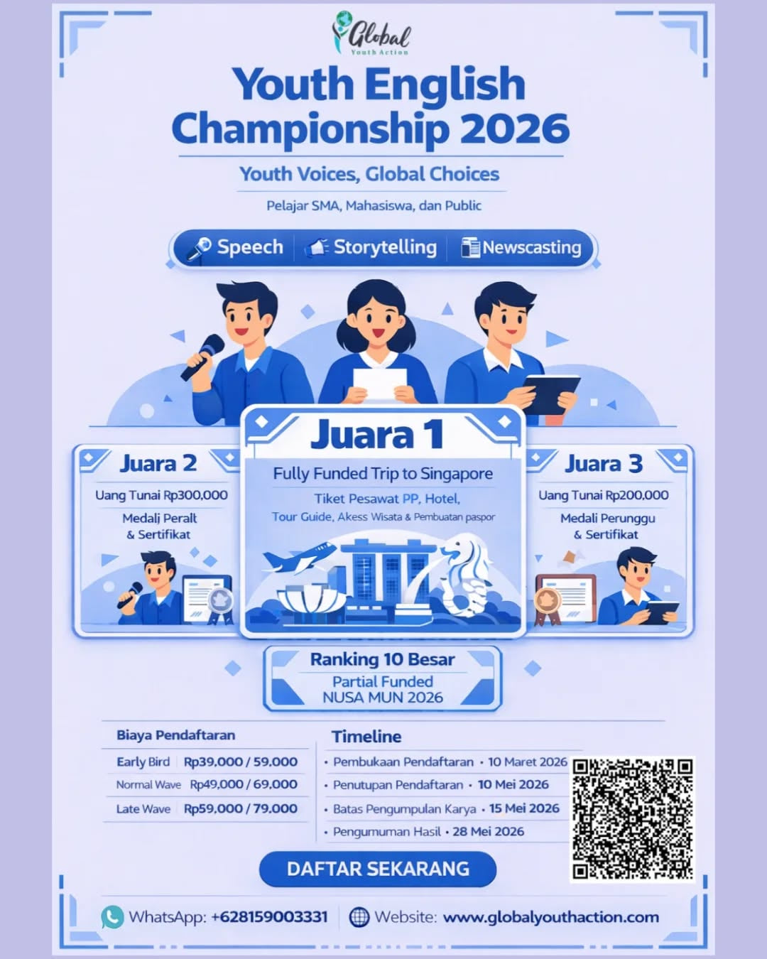 YOUTH ENGLISH CHAMPIONSHIP 2026 - Poster 2