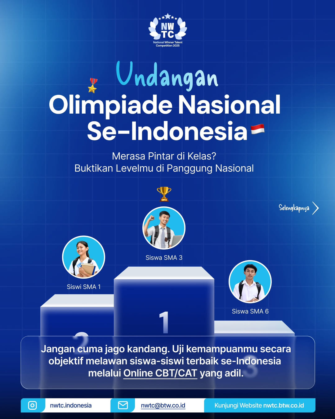 Olimpiade Nasional NWTC - Poster 2