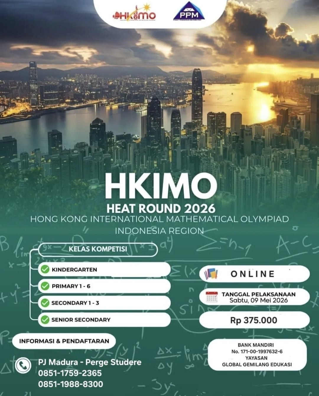 HKIMO Heat Round 2026 - Poster 2