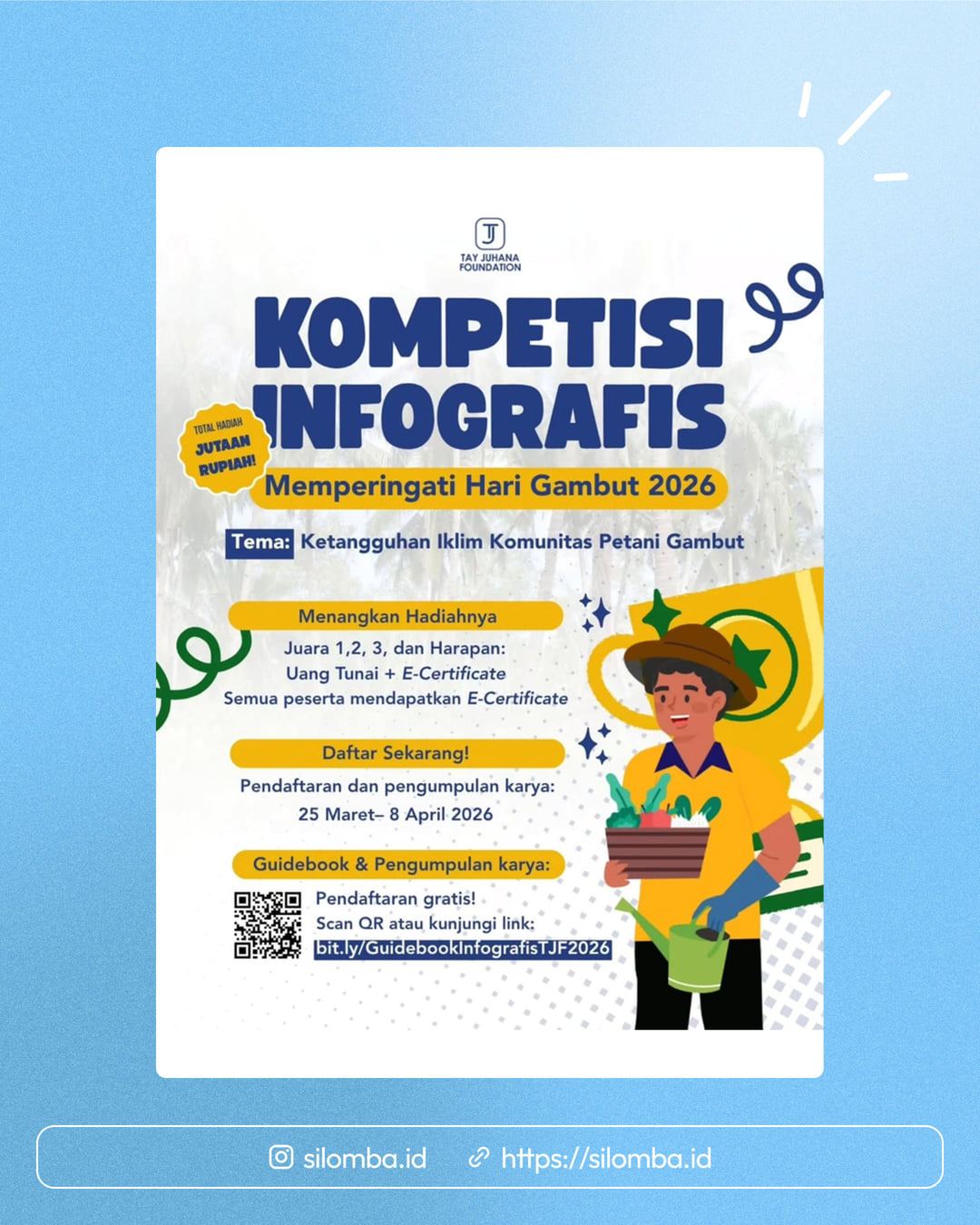 Kompetisi Infografis Hari Gambut 2026 - Poster 1