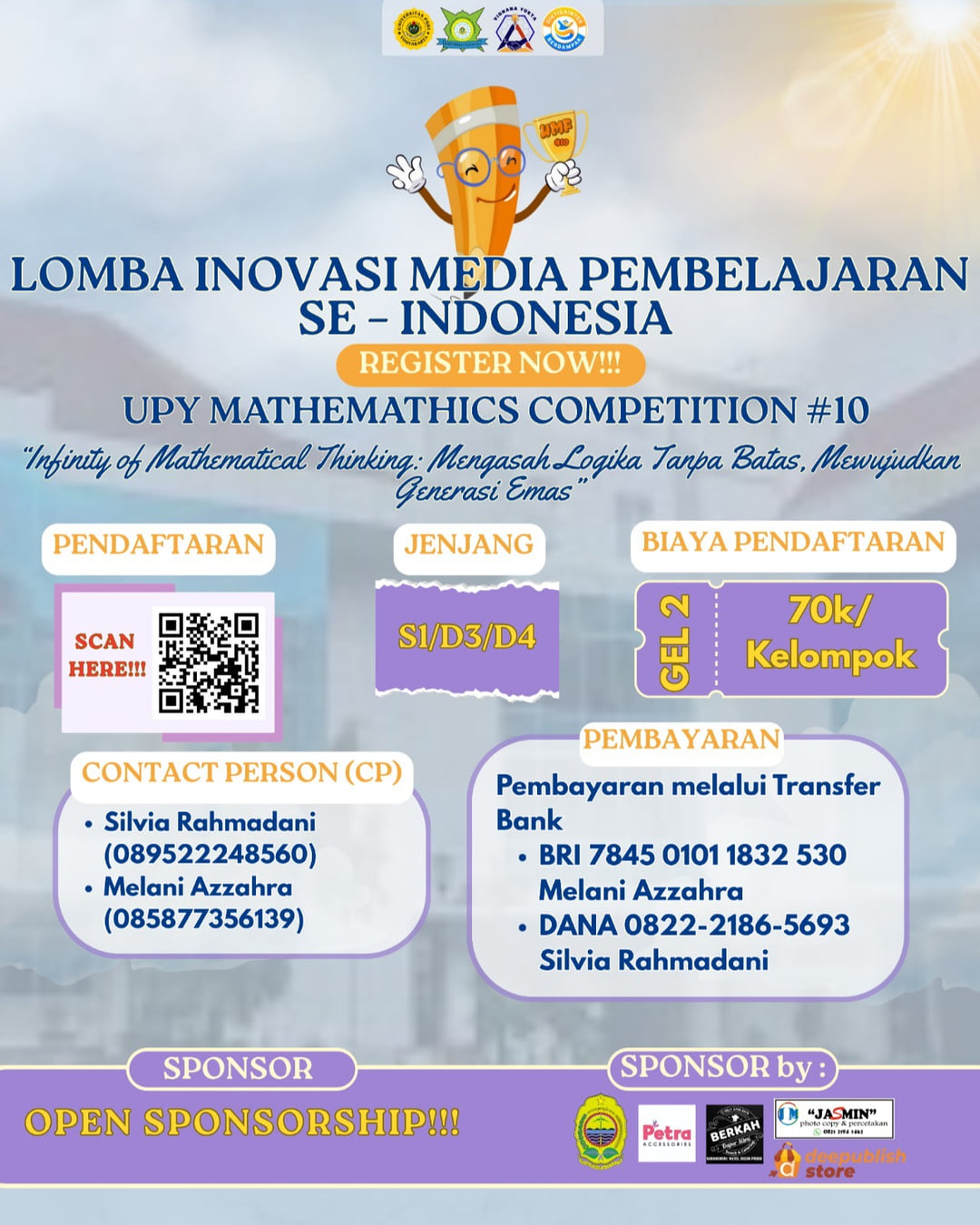 UPY Mathematics Festival (UMF) #10 - Poster 2