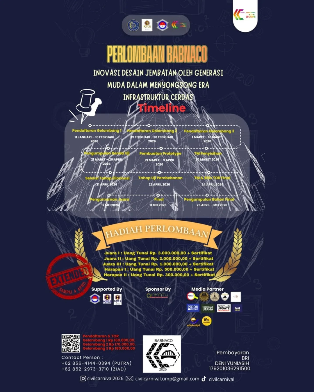 Civil Carnival 2026 - Poster 2