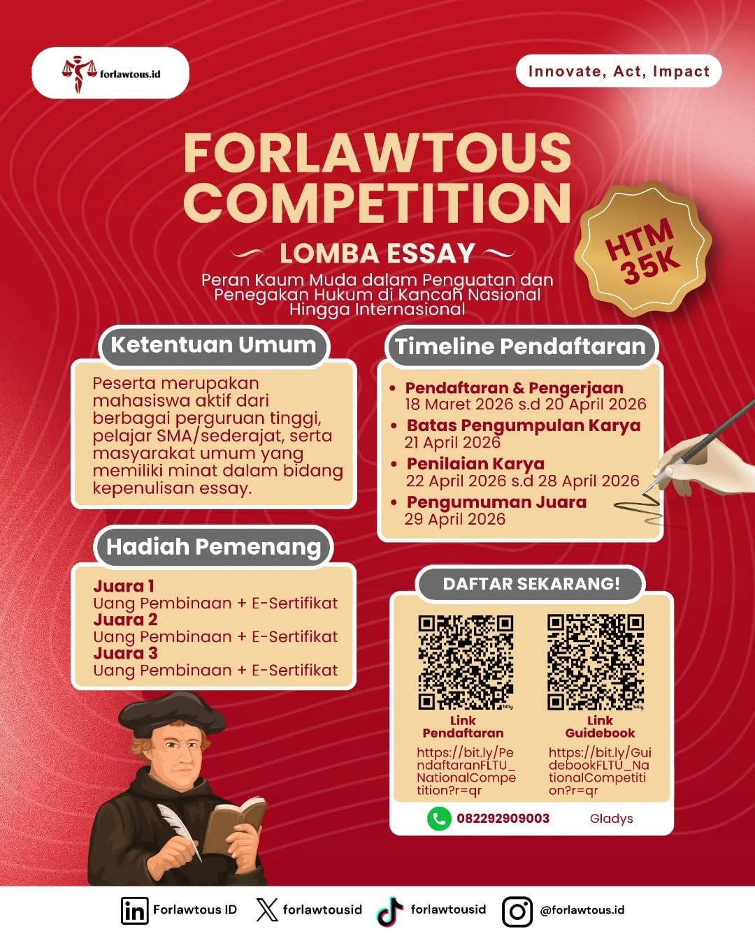 Forlawtous Competition - Poster 2