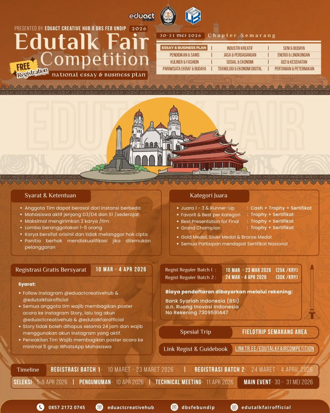 EduTalk Fair Competition 2026 - Poster 2