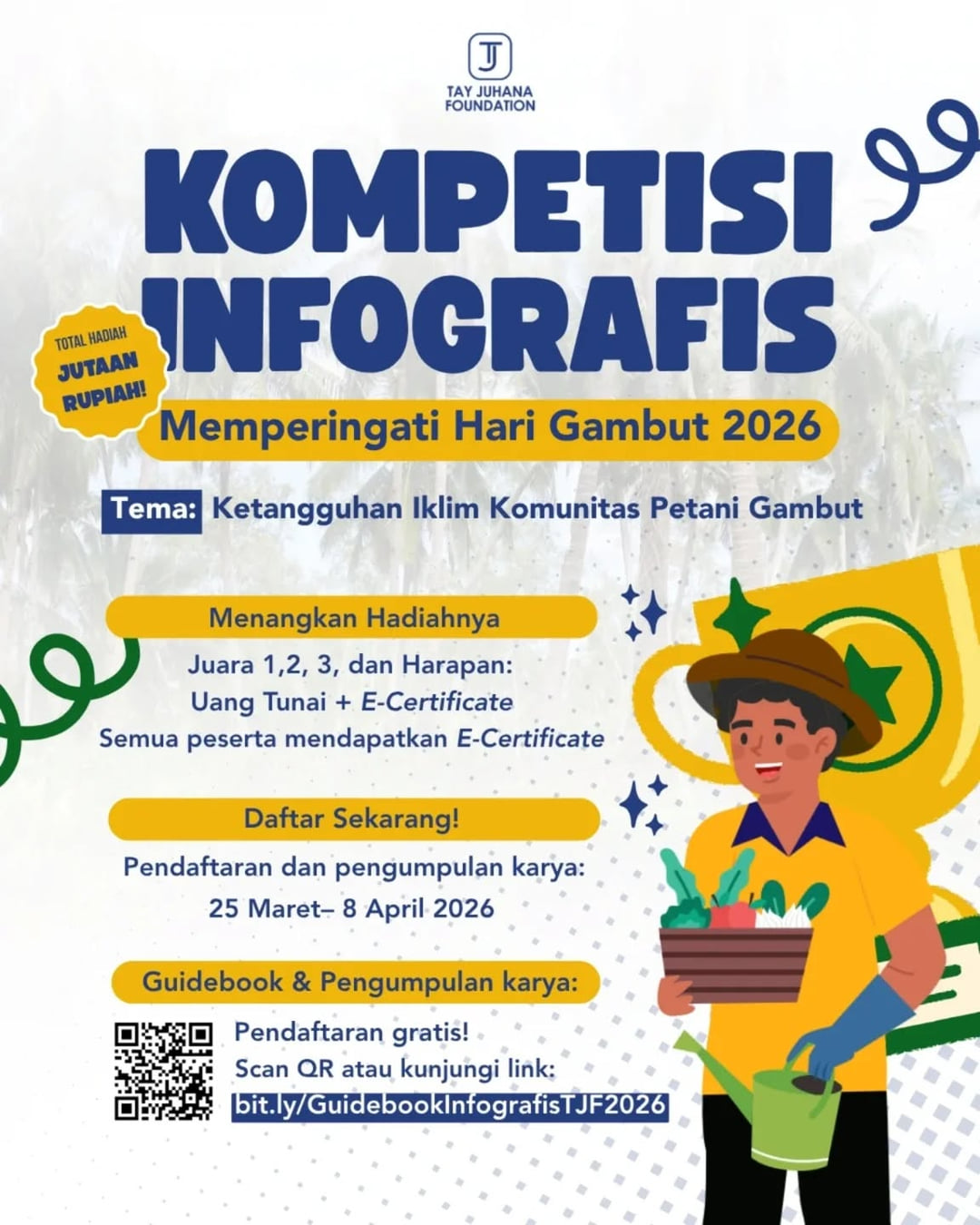 LOMBA INFOGRAFIS HARI GAMBUT TJF 2026 - Poster 2