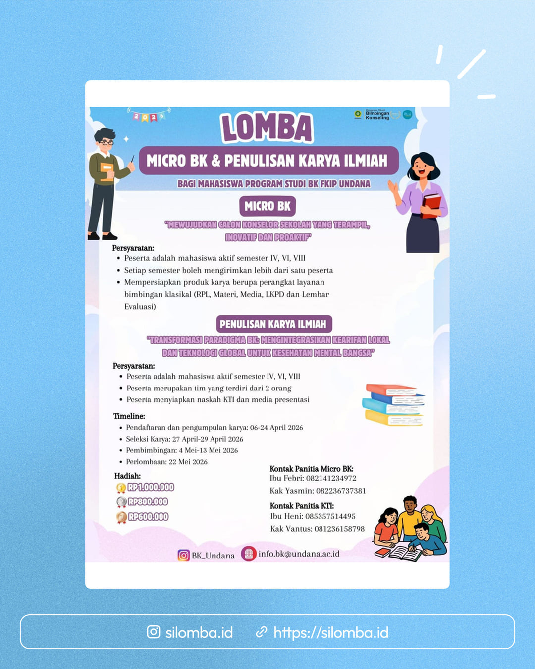 Lomba Micro BK & Penulisan Karya Ilmiah - Poster 1