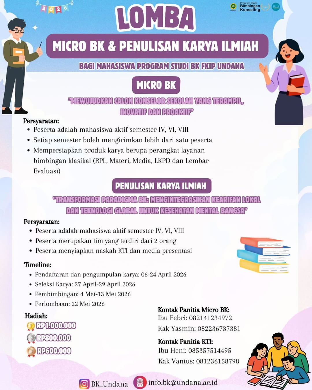 Lomba Micro BK & Penulisan Karya Ilmiah - Poster 2