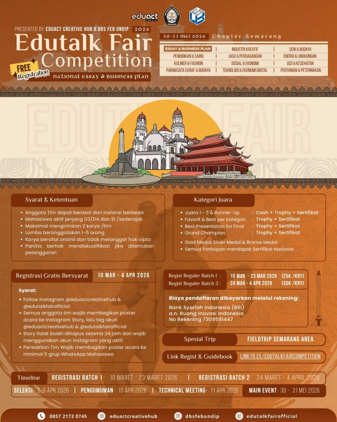 EduTalk Fair Competition 2026 - Poster 2