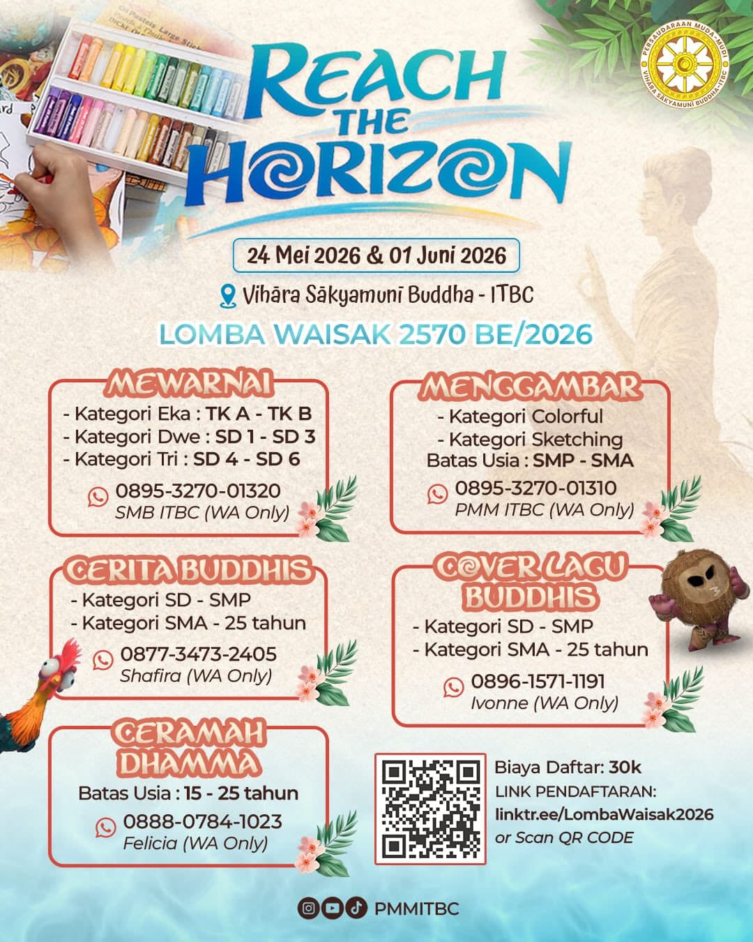LOMBA WAISAK 2026 “Reach The Horizon” - Poster 2