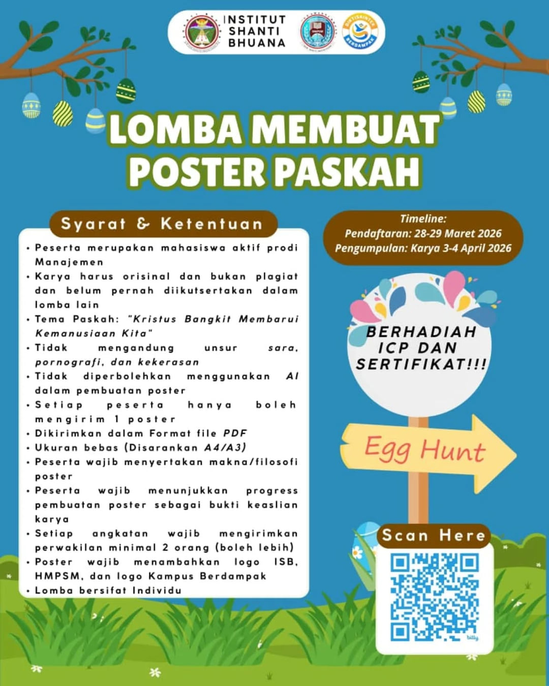 Lomba Membuat Poster Paskah - Poster 2