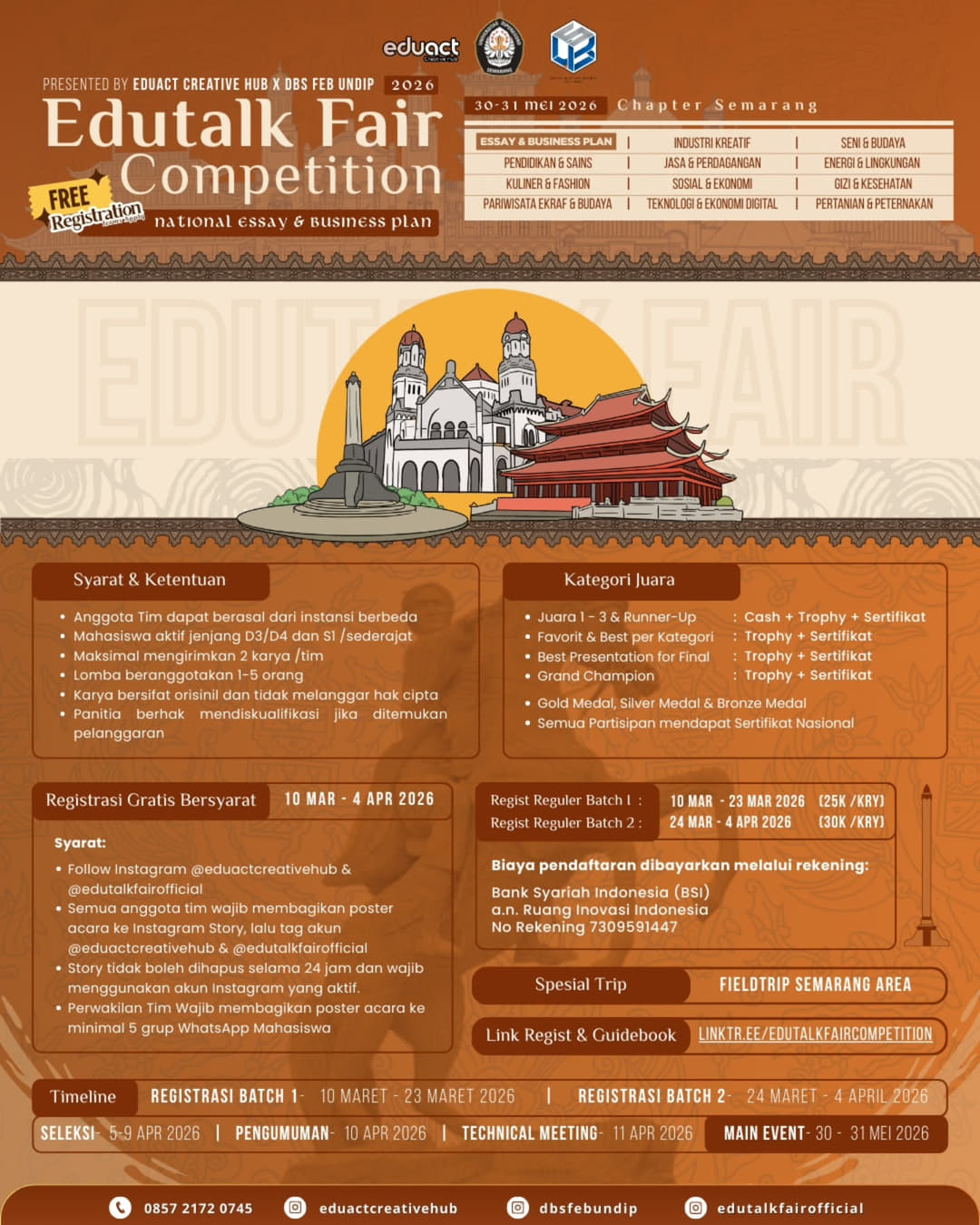 EduTalk Fair Competition 2026 - Poster 2