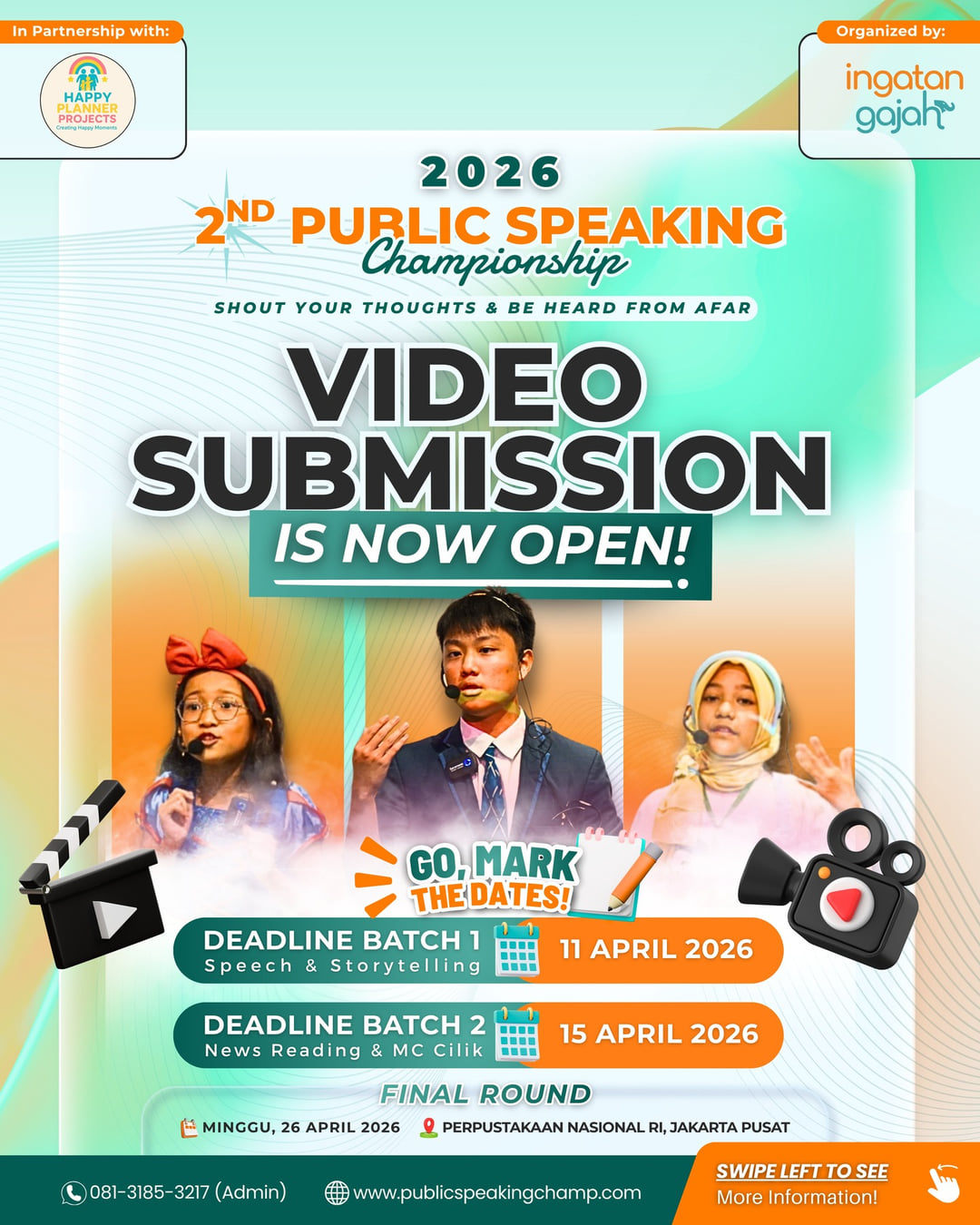 2nd Public Speaking Championship 2026 - Poster 2