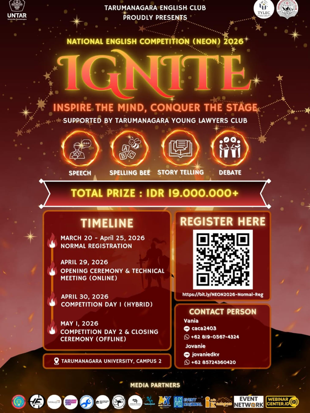 IGNITE NEON 2026 - Poster 2
