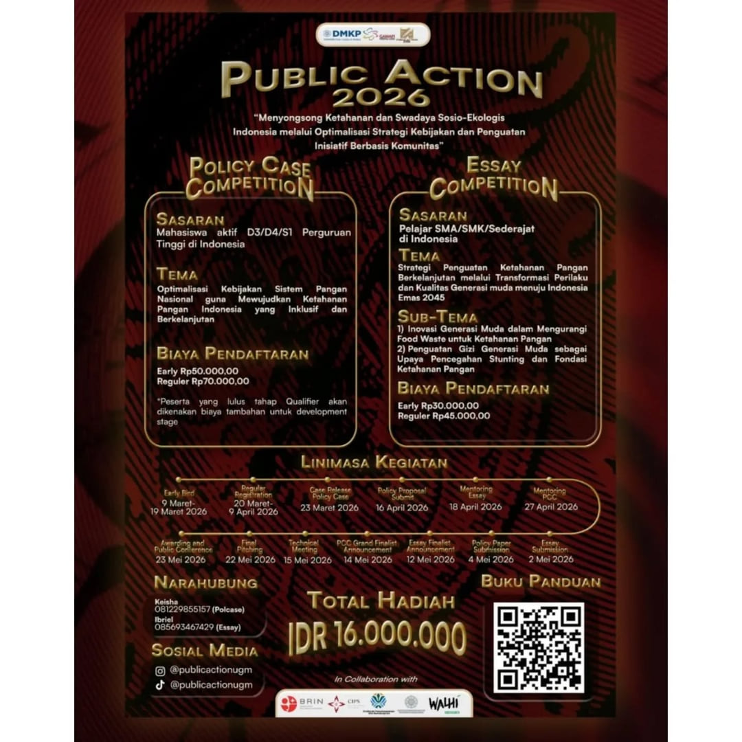 Perlombaan Public Action 2026 - Poster 2