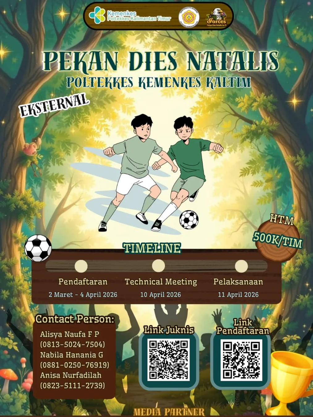 Pekan Dies Natalis Poltekkes Kemenkes Kaltim 2026 - Poster 2