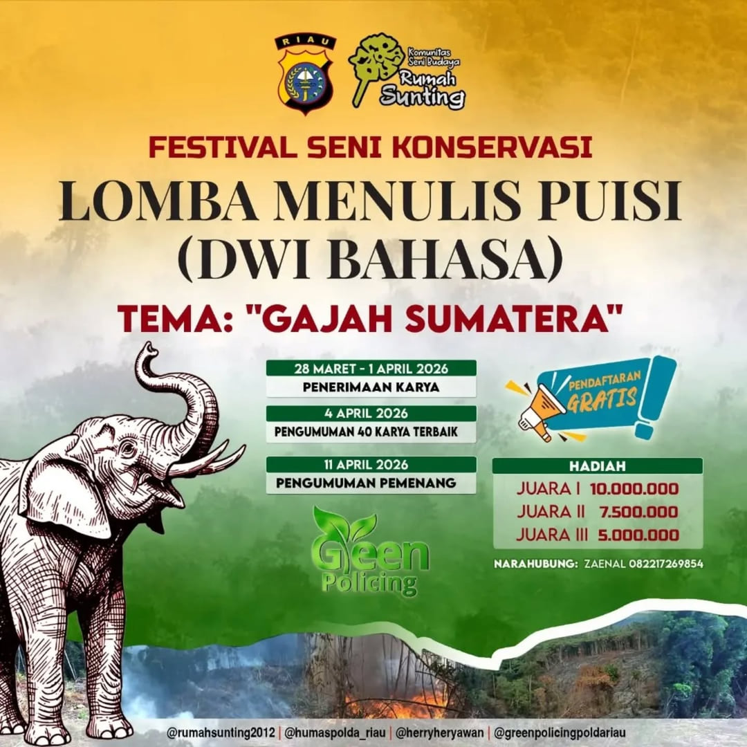 Lomba Menulis Puisi - Poster 2