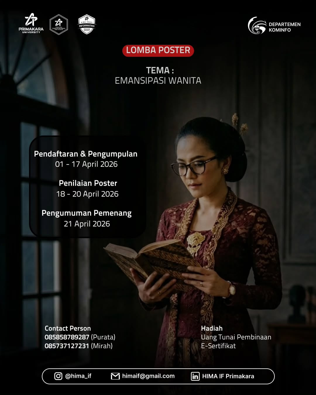 Lomba Poster Digital Kartini 2025 - Poster 2