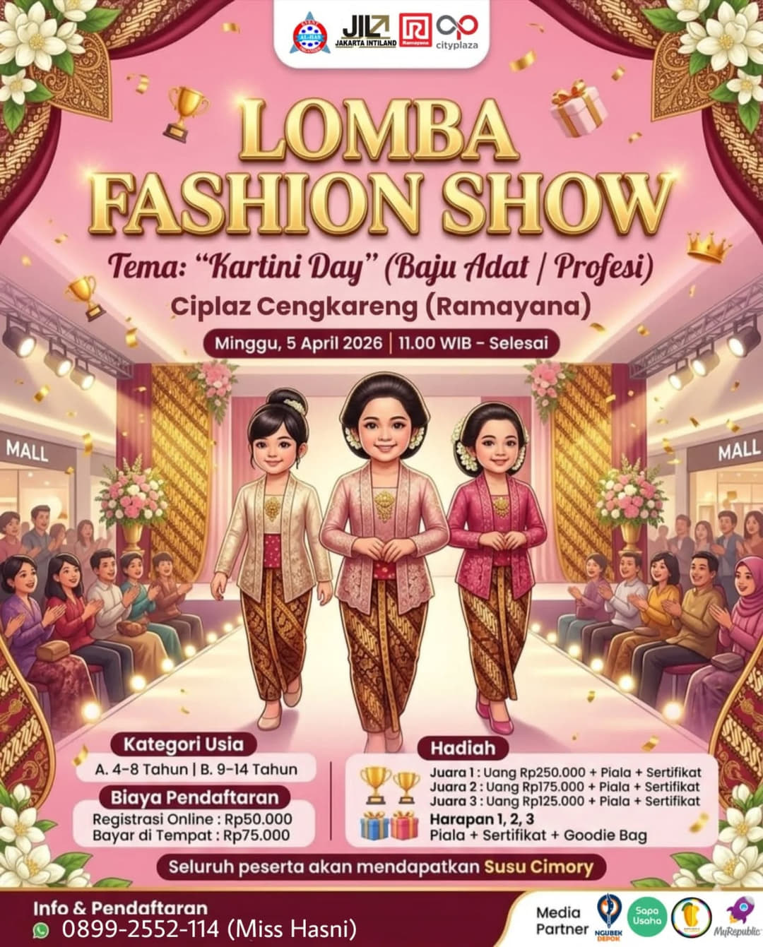 Lomba Fashion Show Anak - Poster 2