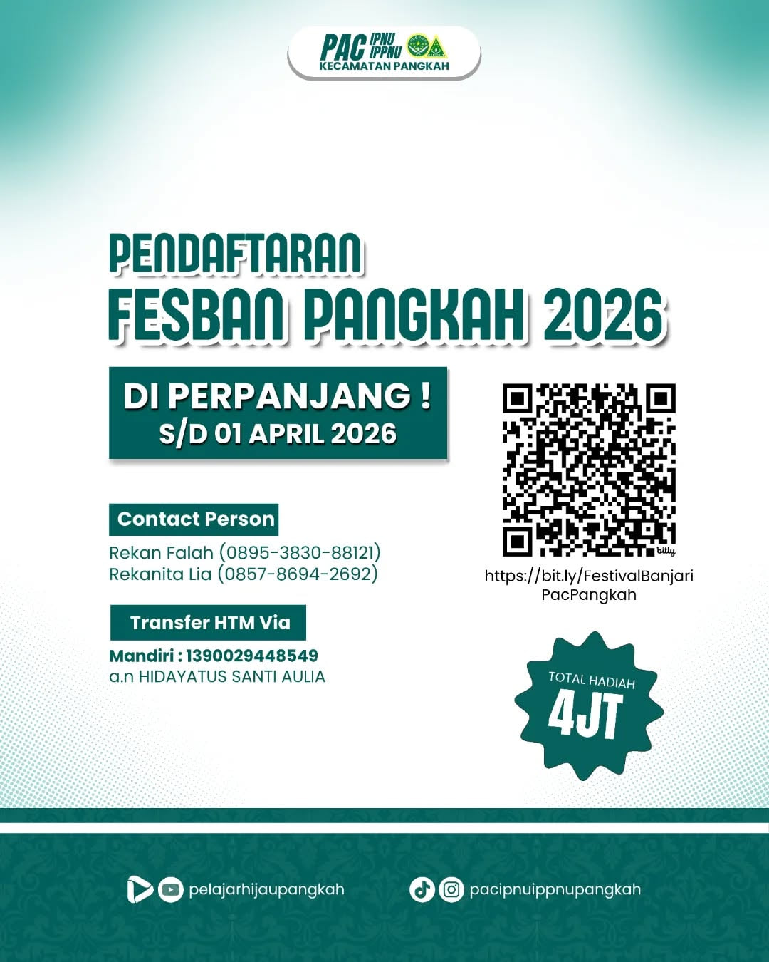 Fesban Pangkah 2026 - Poster 2