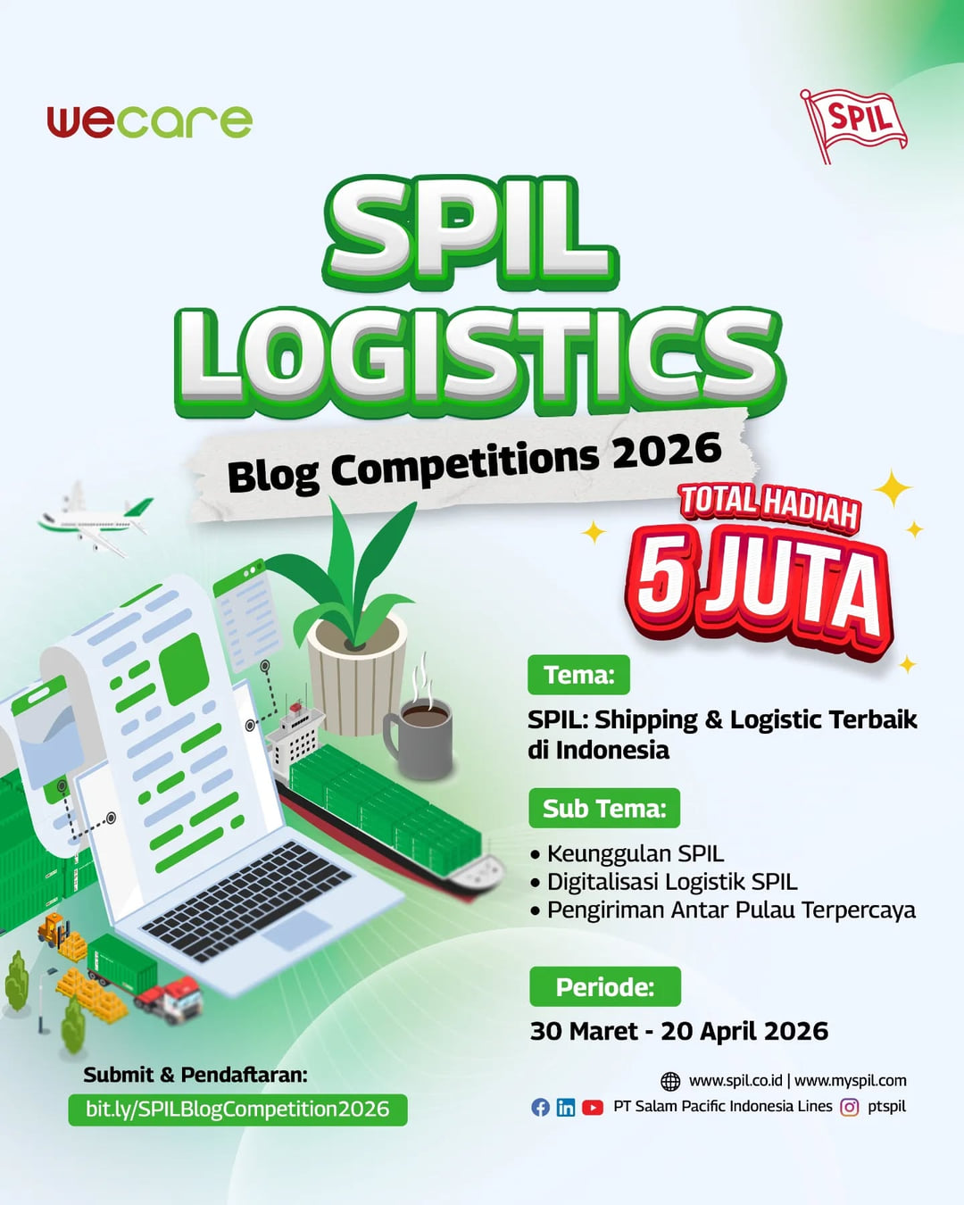 SPIL: Shipping & Logistic Terbaik di Indonesia - Poster 2