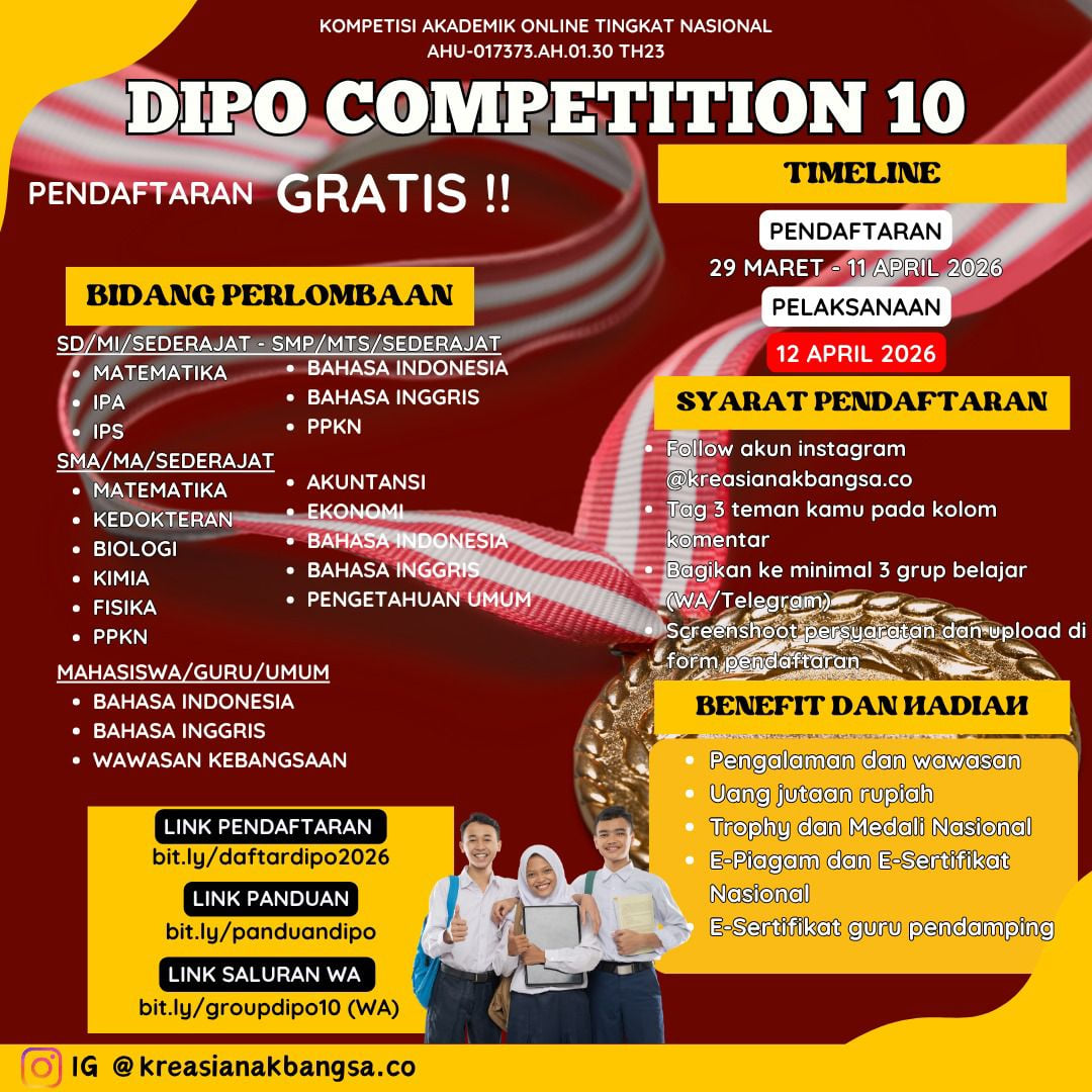 DIPO COMPETITION 10 - Poster 2
