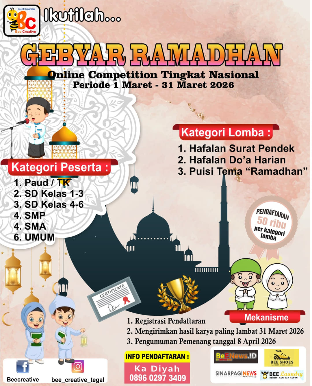 Gebyar Ramadhan Online National Competition - Poster 2