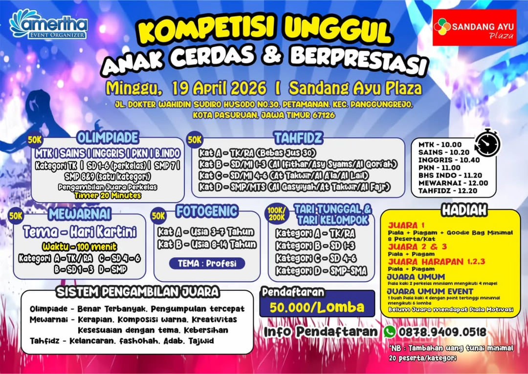 Kompetisi unggul - Poster 2