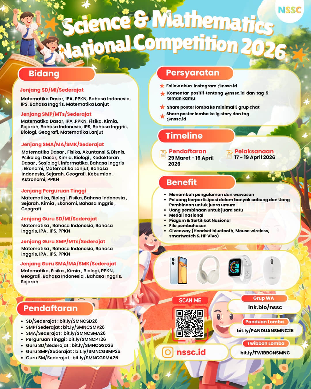Science & Mathematics National Competition 2026 - Poster 2