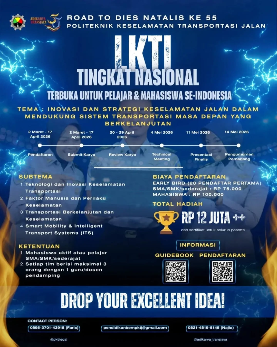 LOMBA KARYA TULIS ILMIAH NASIONAL PKTJ 2024 - Poster 2