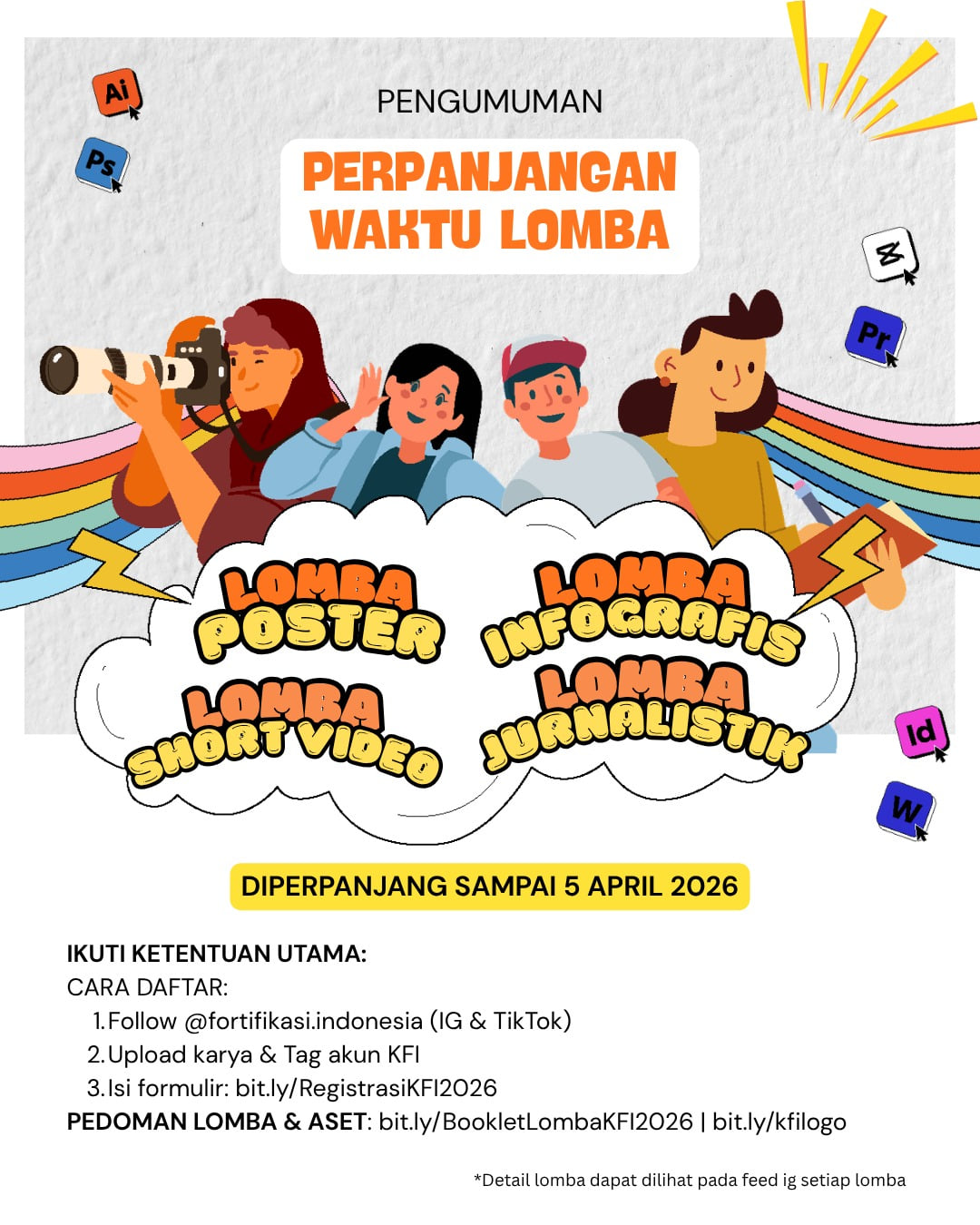 Lomba Kreatif KFI 2026 - Poster 2