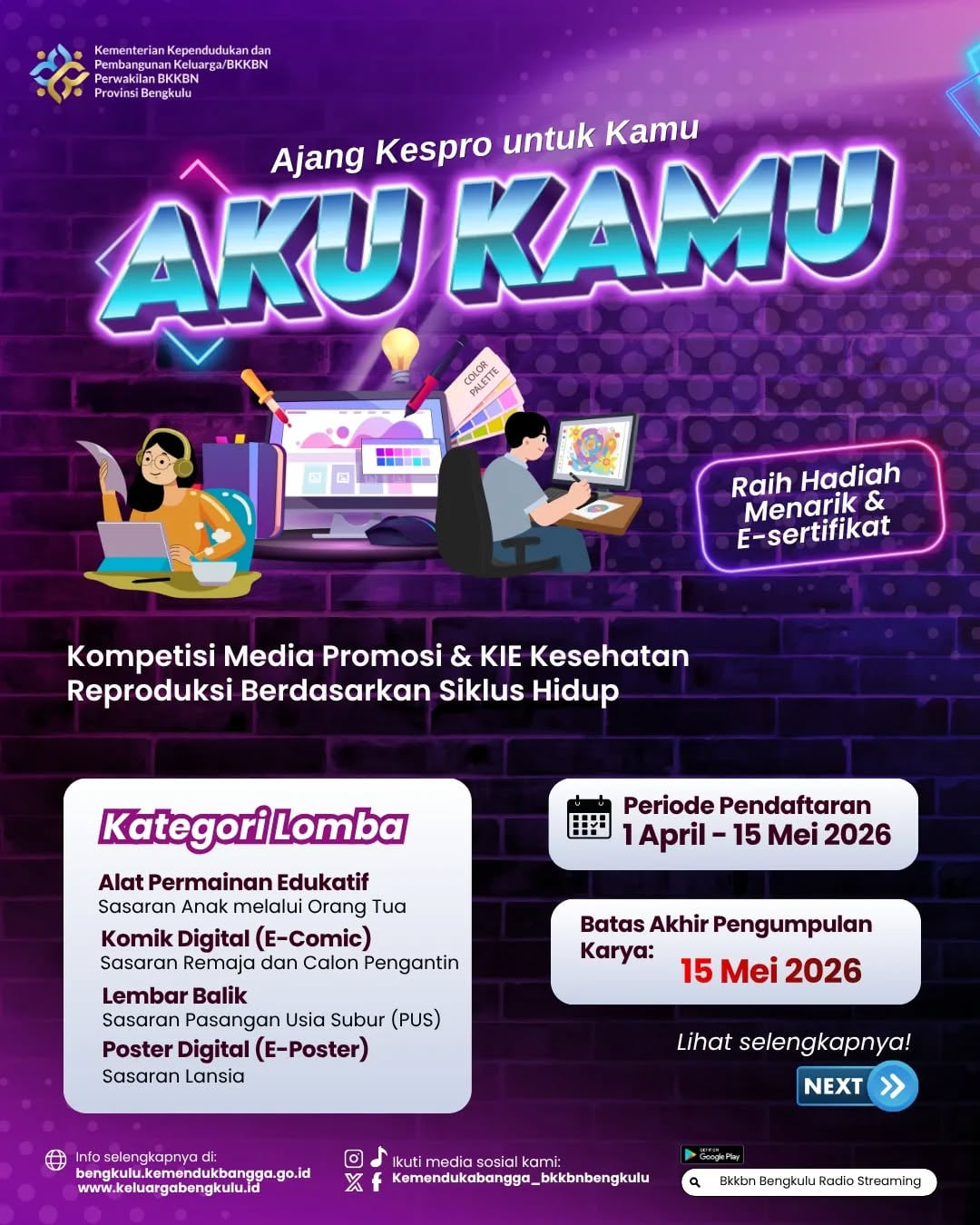 AKU KAMU: Ajang Kespro untuk Kamu! - Poster 2