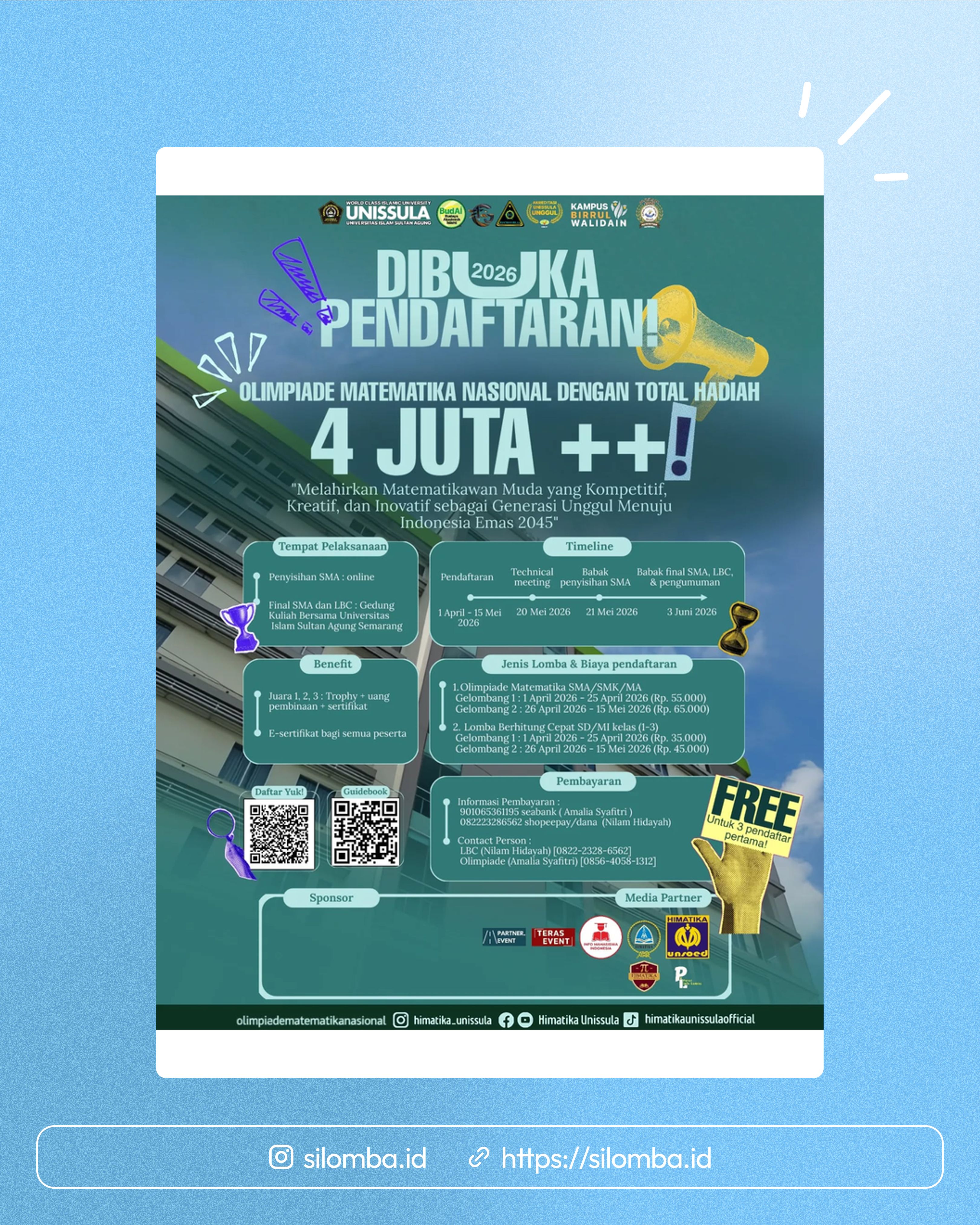 Olimpiade Matematika Nasional - Poster 1